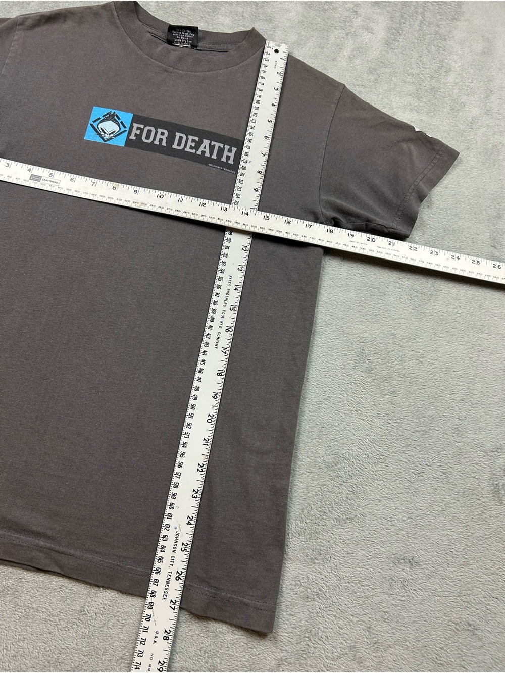 Vintage 90s Blind Skateboards “For Death” Graphic Tee - Picture 6 of 7